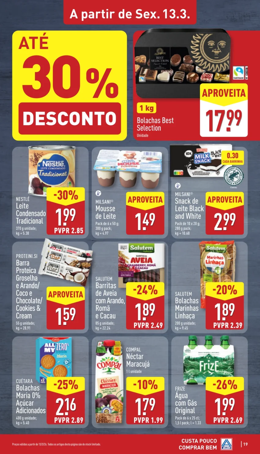 Página do Antevisão Folheto ALDI