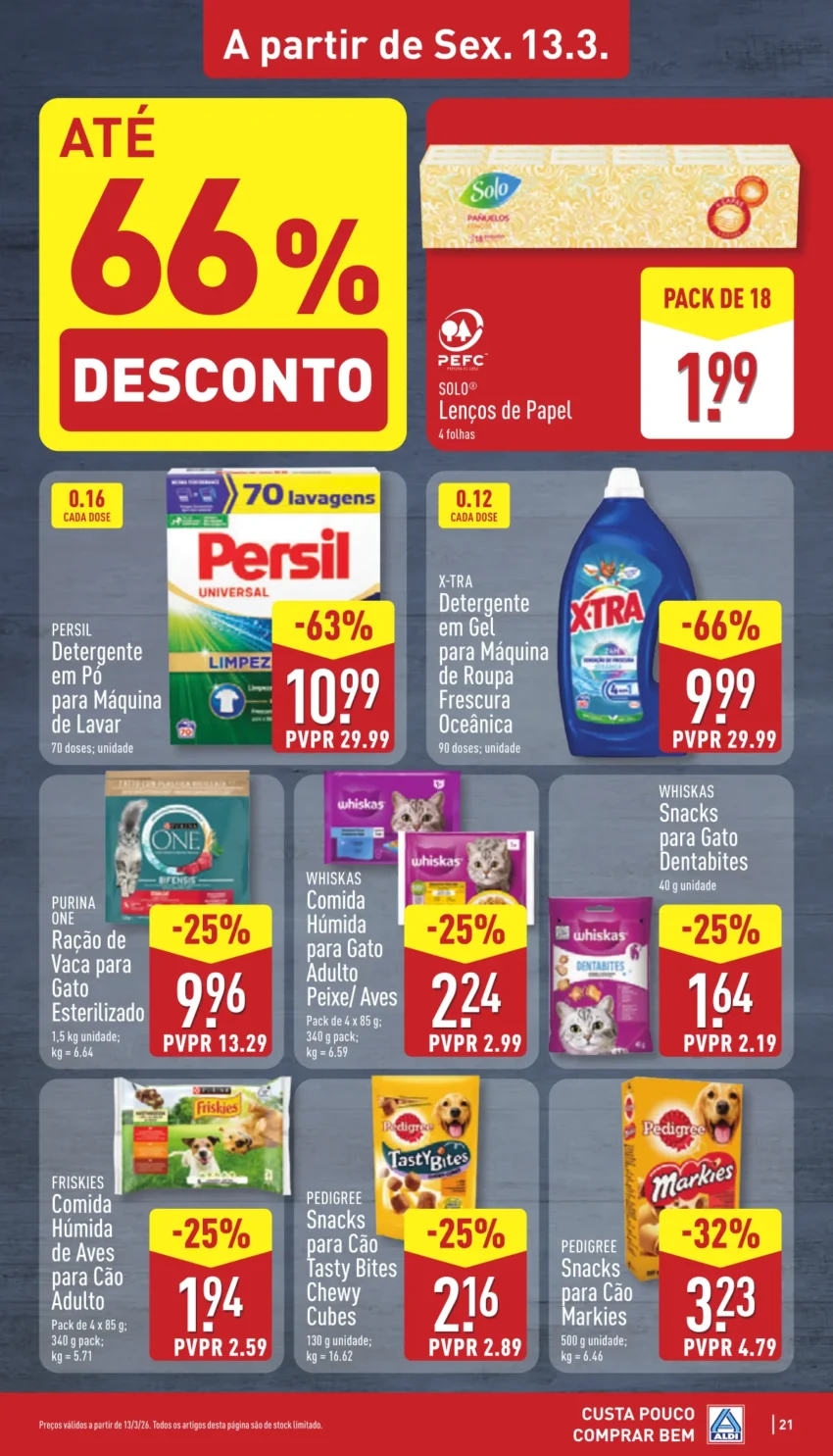 Página do Antevisão Folheto ALDI