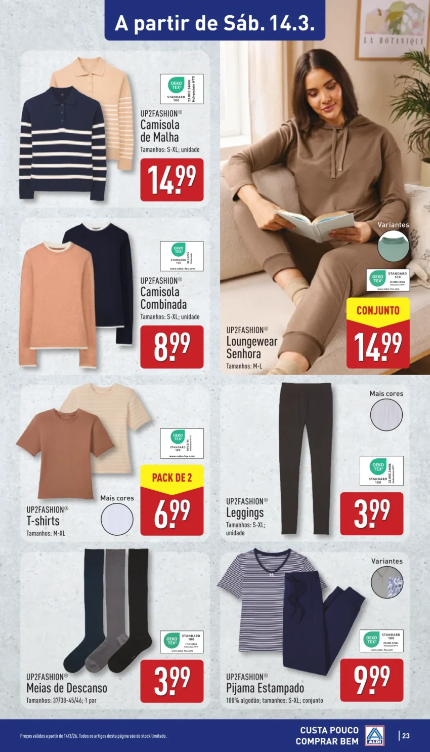 Página do Antevisão Folheto ALDI
