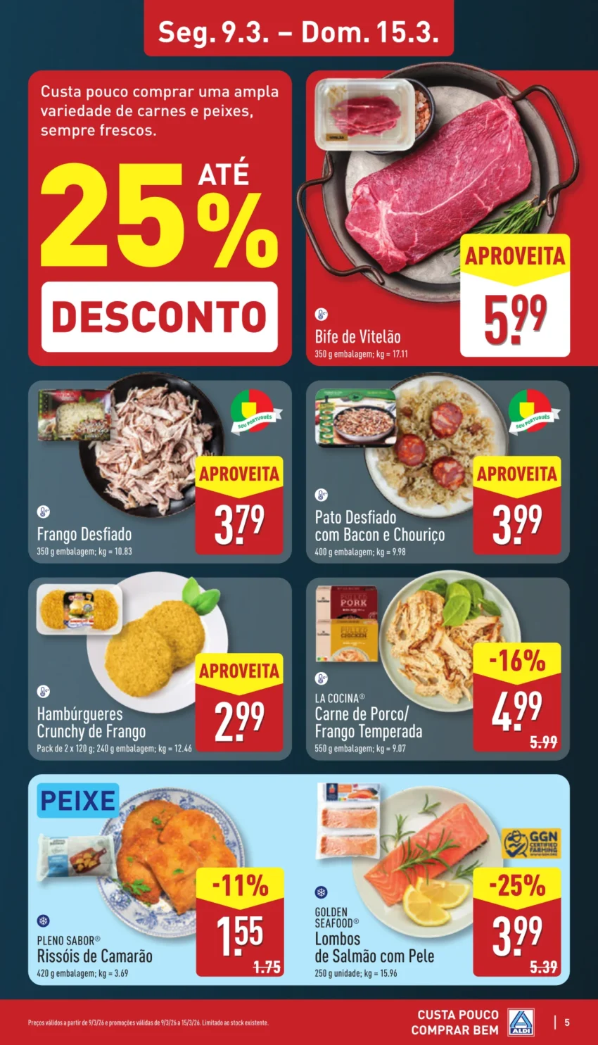 Página do Antevisão Folheto ALDI