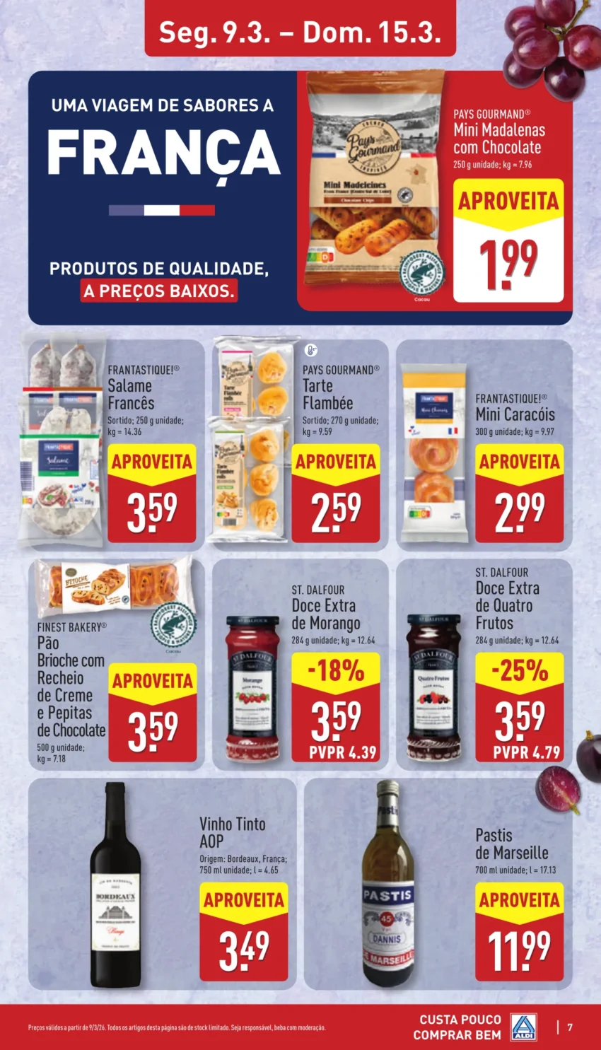 Página do Antevisão Folheto ALDI