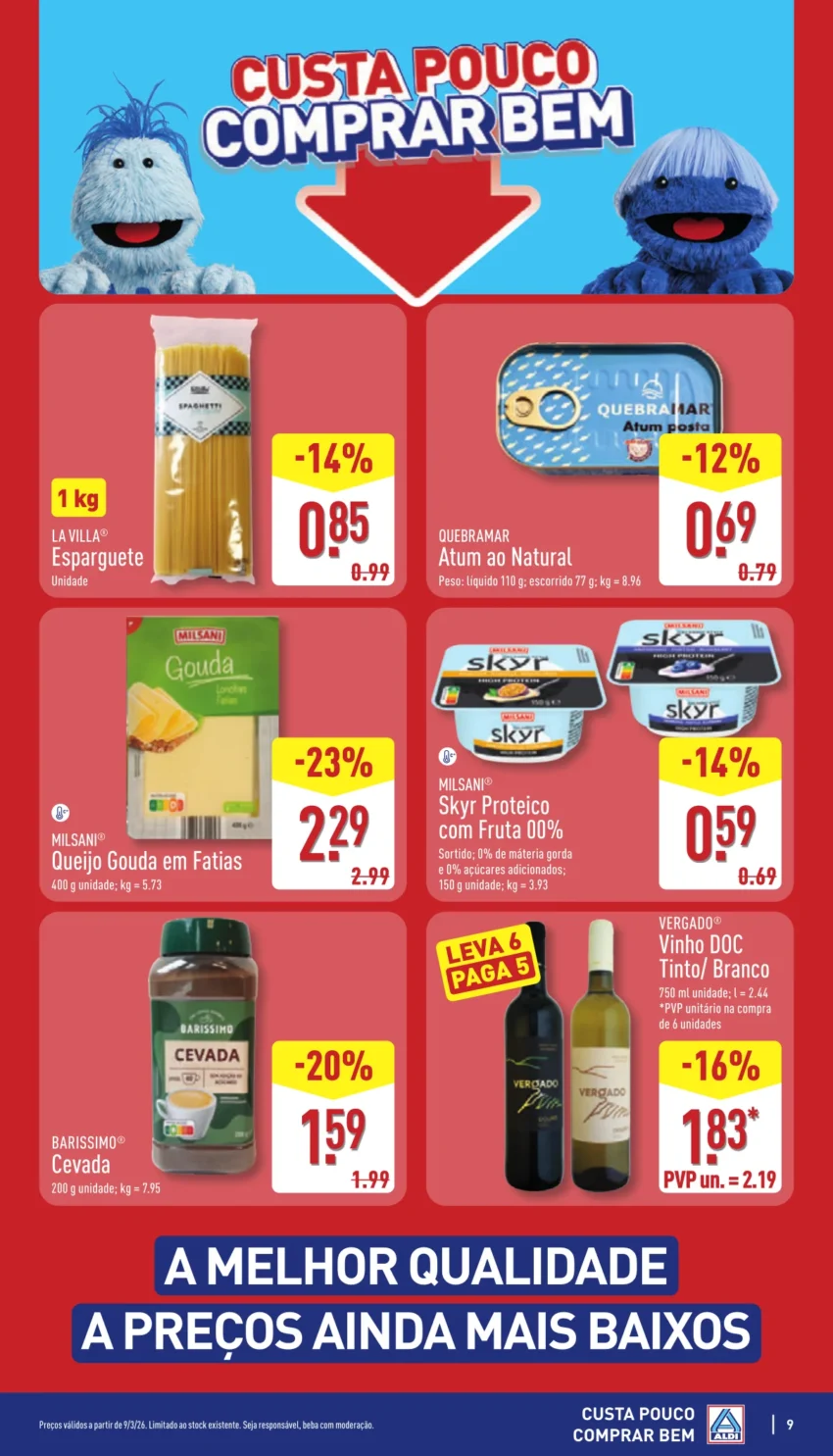 Página do Antevisão Folheto ALDI