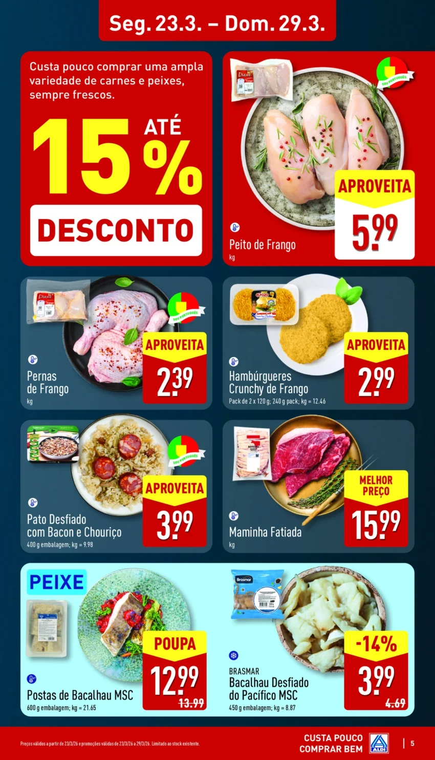 Página do Antevisão Folheto ALDI