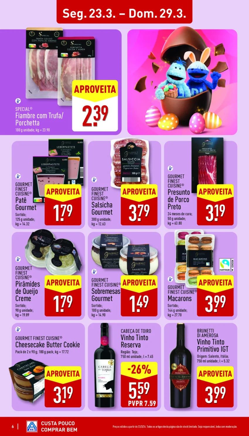 Página do Antevisão Folheto ALDI