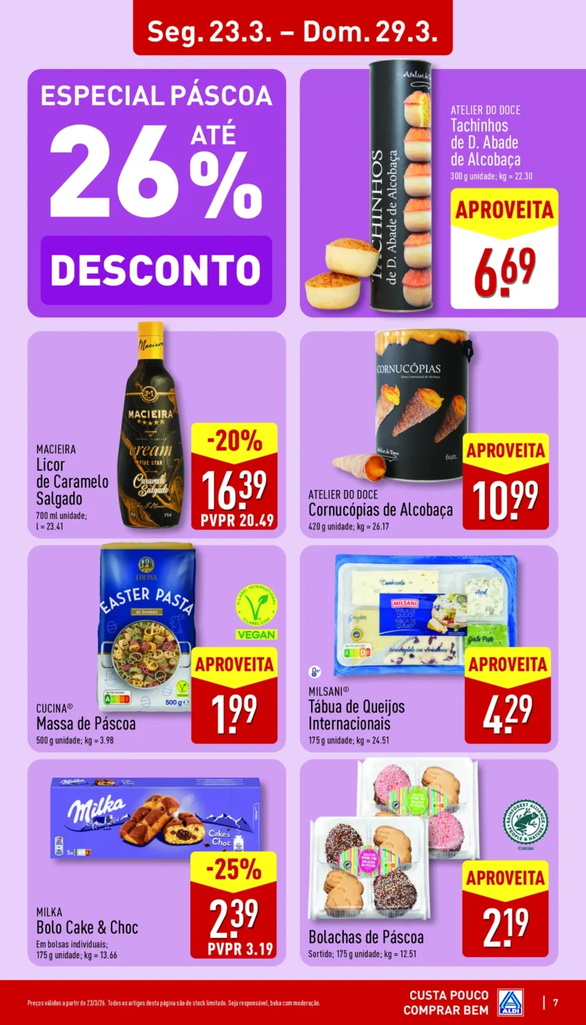 Página do Antevisão Folheto ALDI