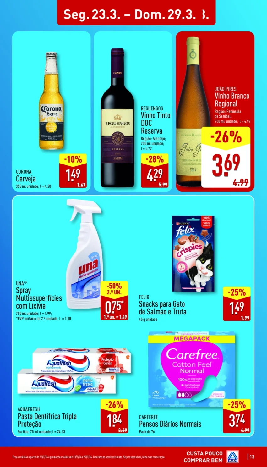 Página do Antevisão Folheto ALDI