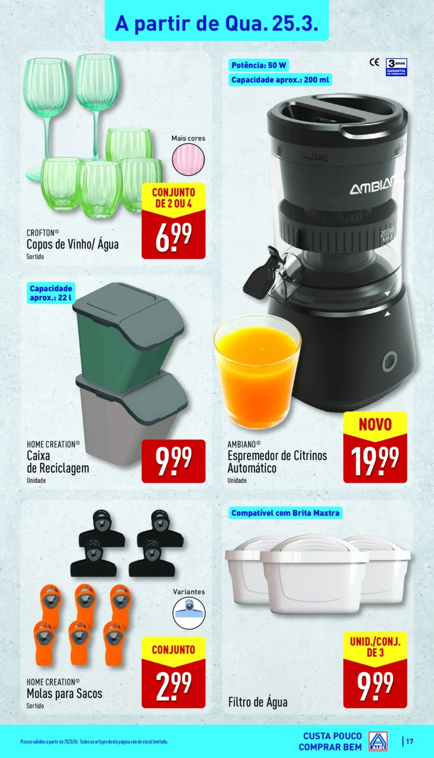 Página do Antevisão Folheto ALDI