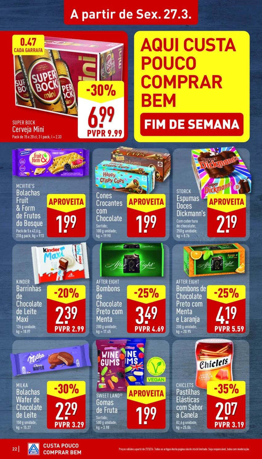 Página do Antevisão Folheto ALDI