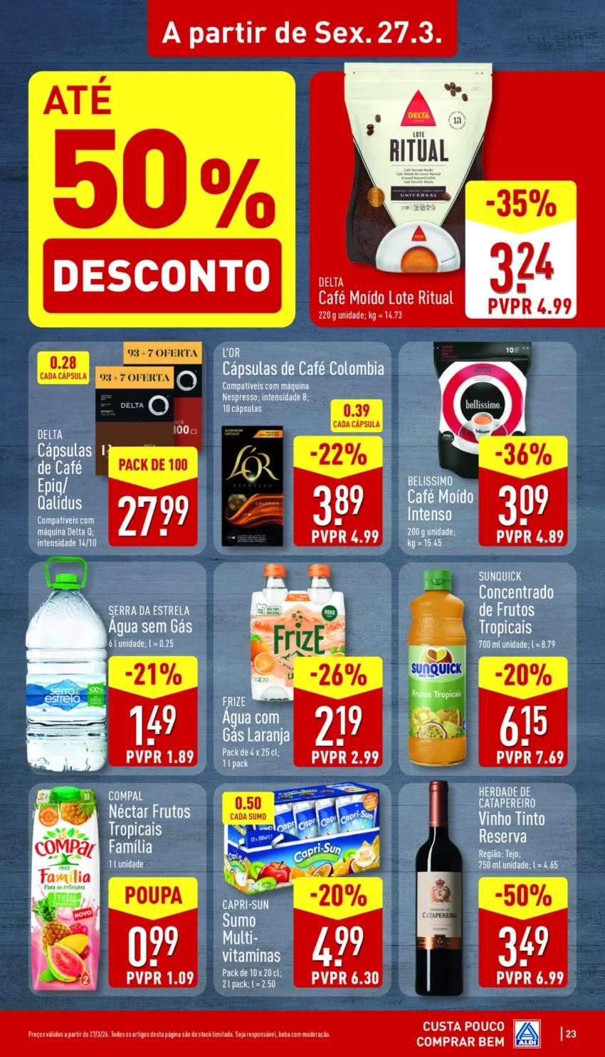 Página do Antevisão Folheto ALDI
