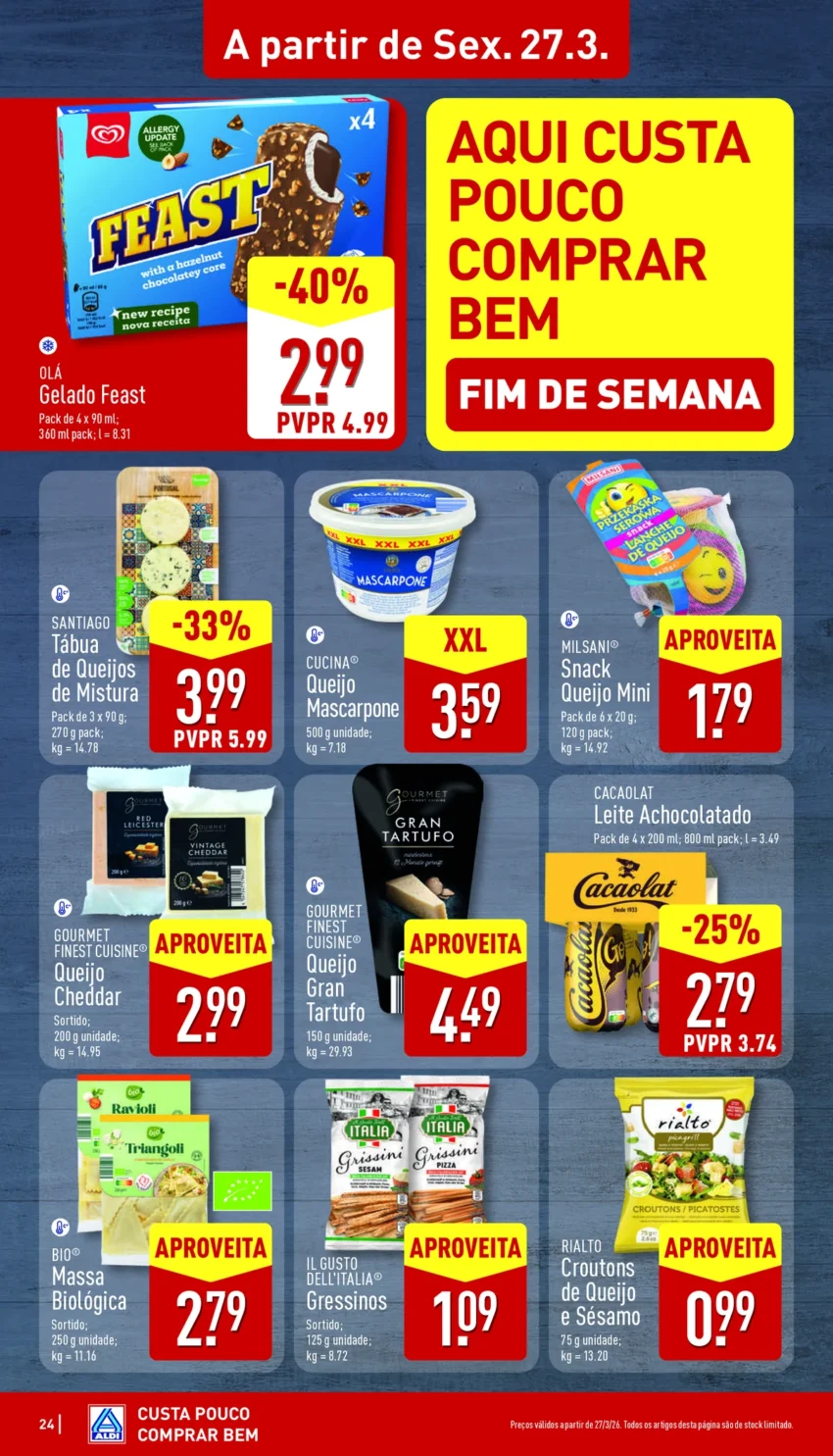 Página do Antevisão Folheto ALDI