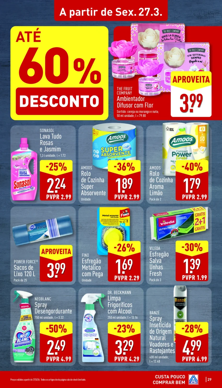 Página do Antevisão Folheto ALDI