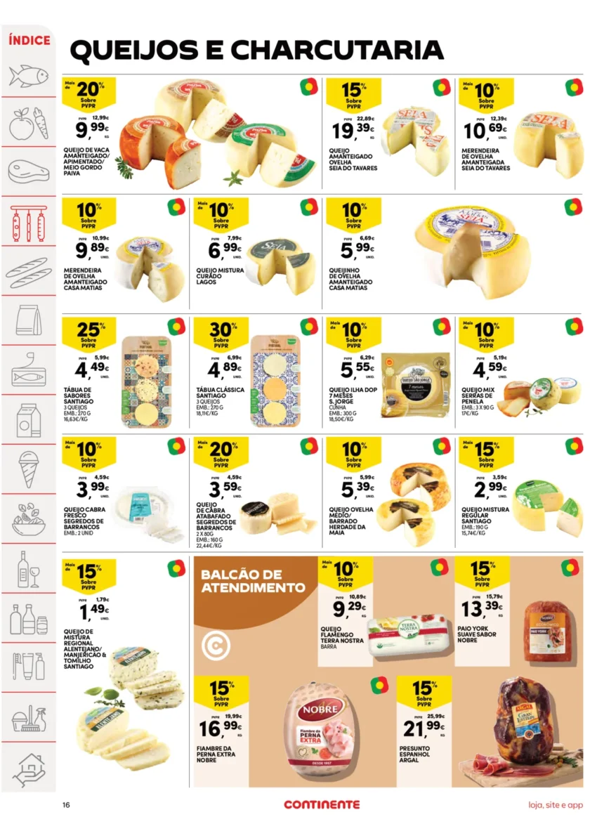 Página 16 do Antevisão Folheto Continente