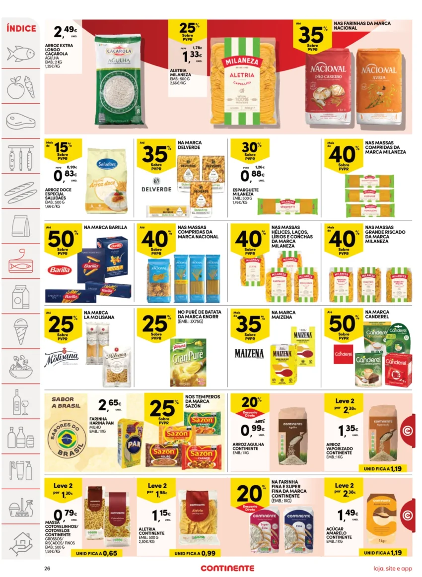 Página 26 do Antevisão Folheto Continente