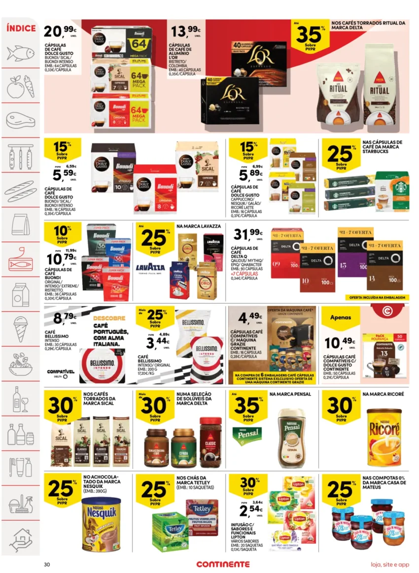 Página 30 do Antevisão Folheto Continente