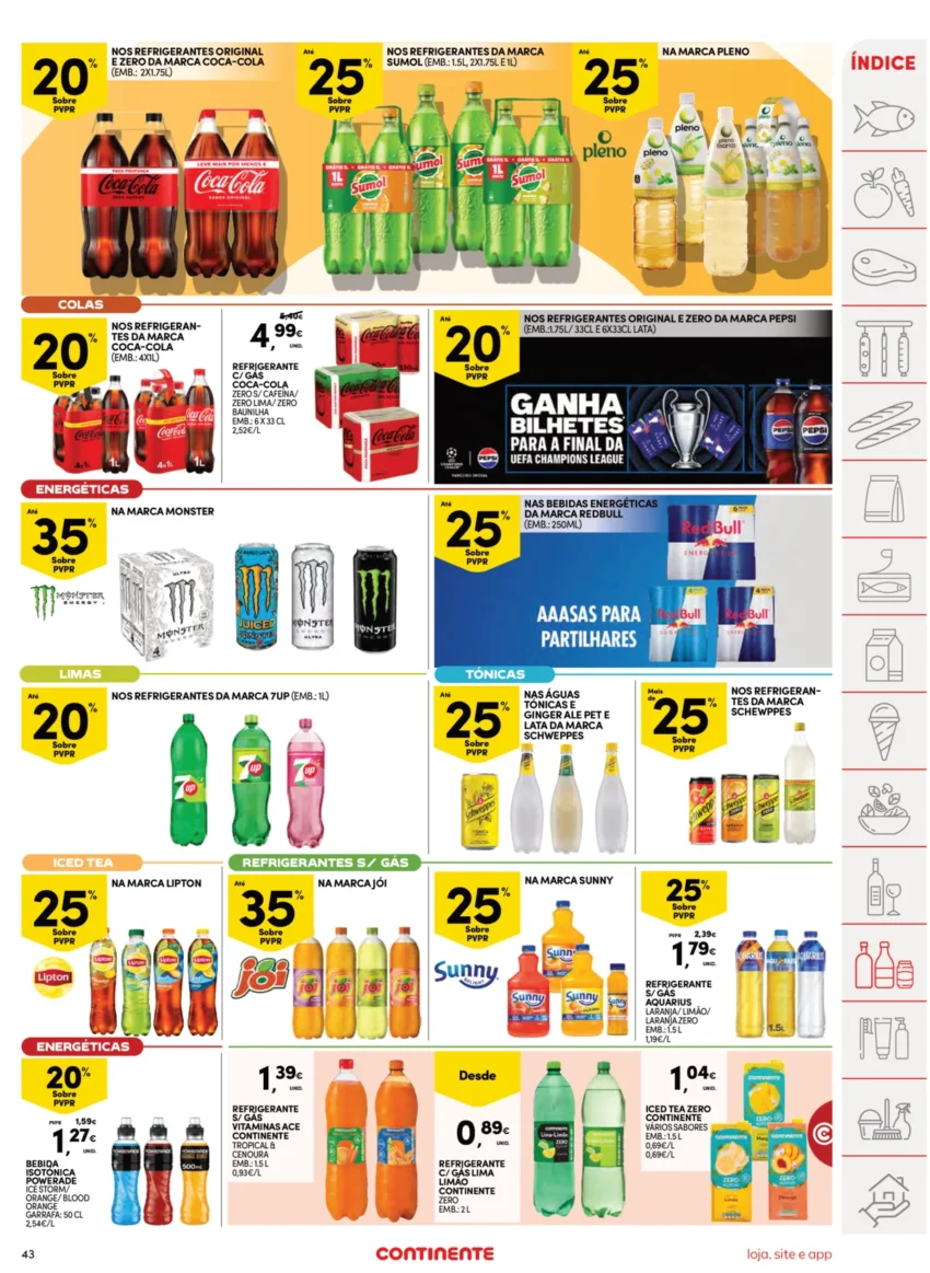 Página 43 do Antevisão Folheto Continente