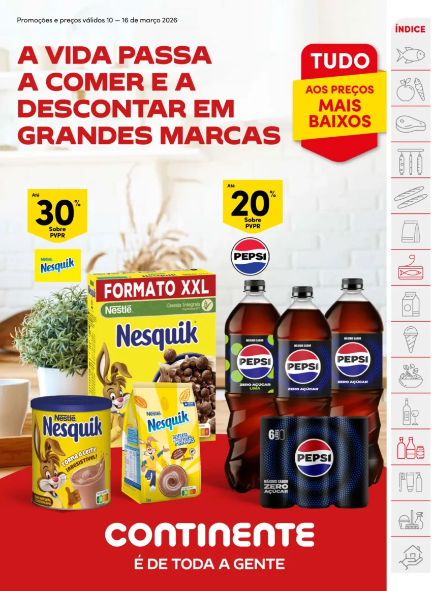 Página do Antevisão Folheto Continente