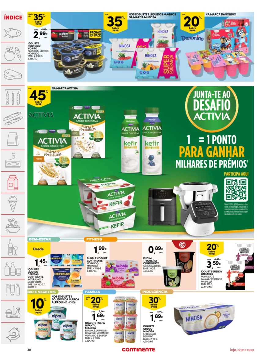Página do Antevisão Folheto Continente