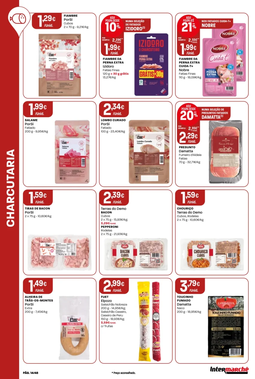 Página do Antevisão Folheto Intermarché