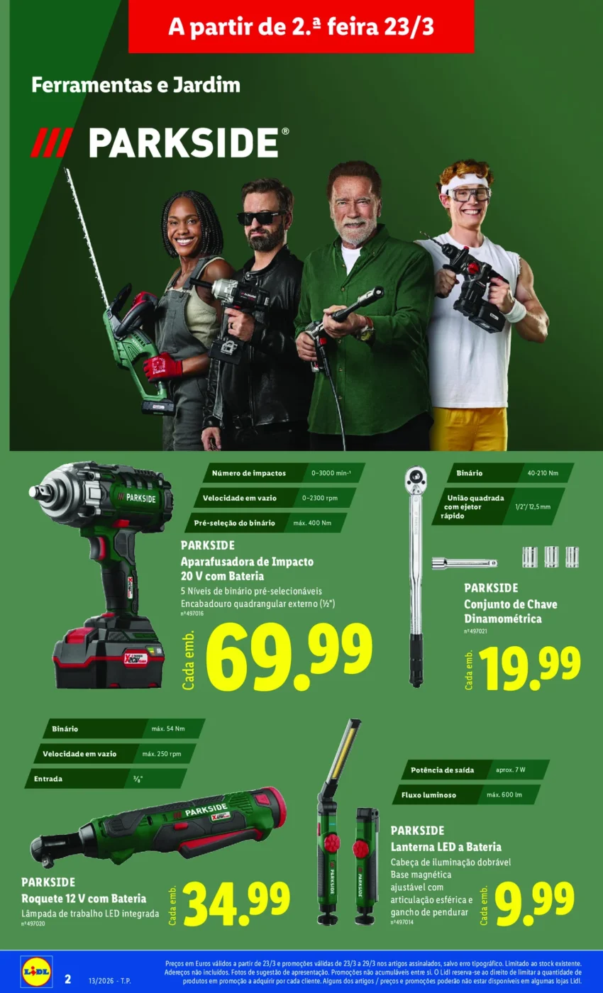 Página do Antevisão Folheto LiDL Novidades