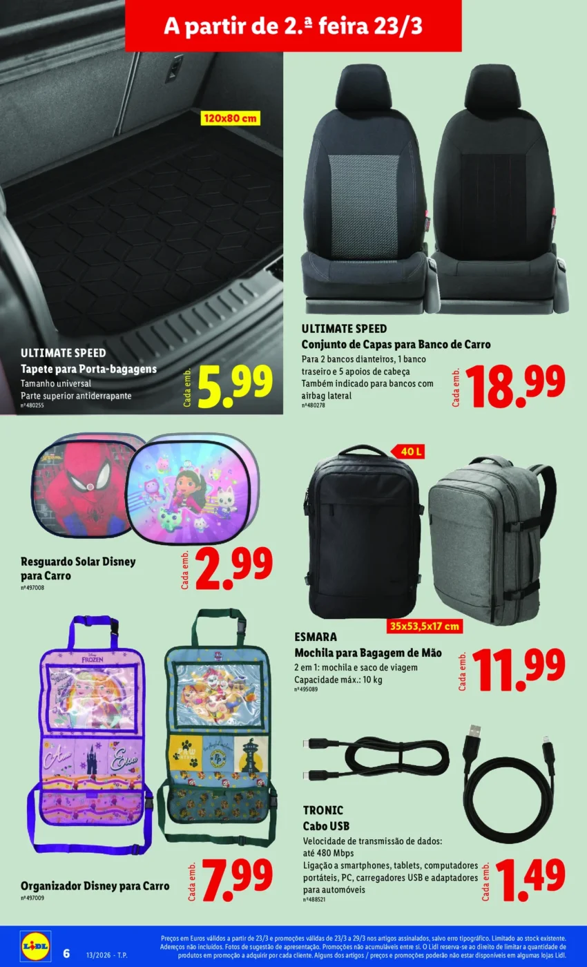 Página do Antevisão Folheto LiDL Novidades
