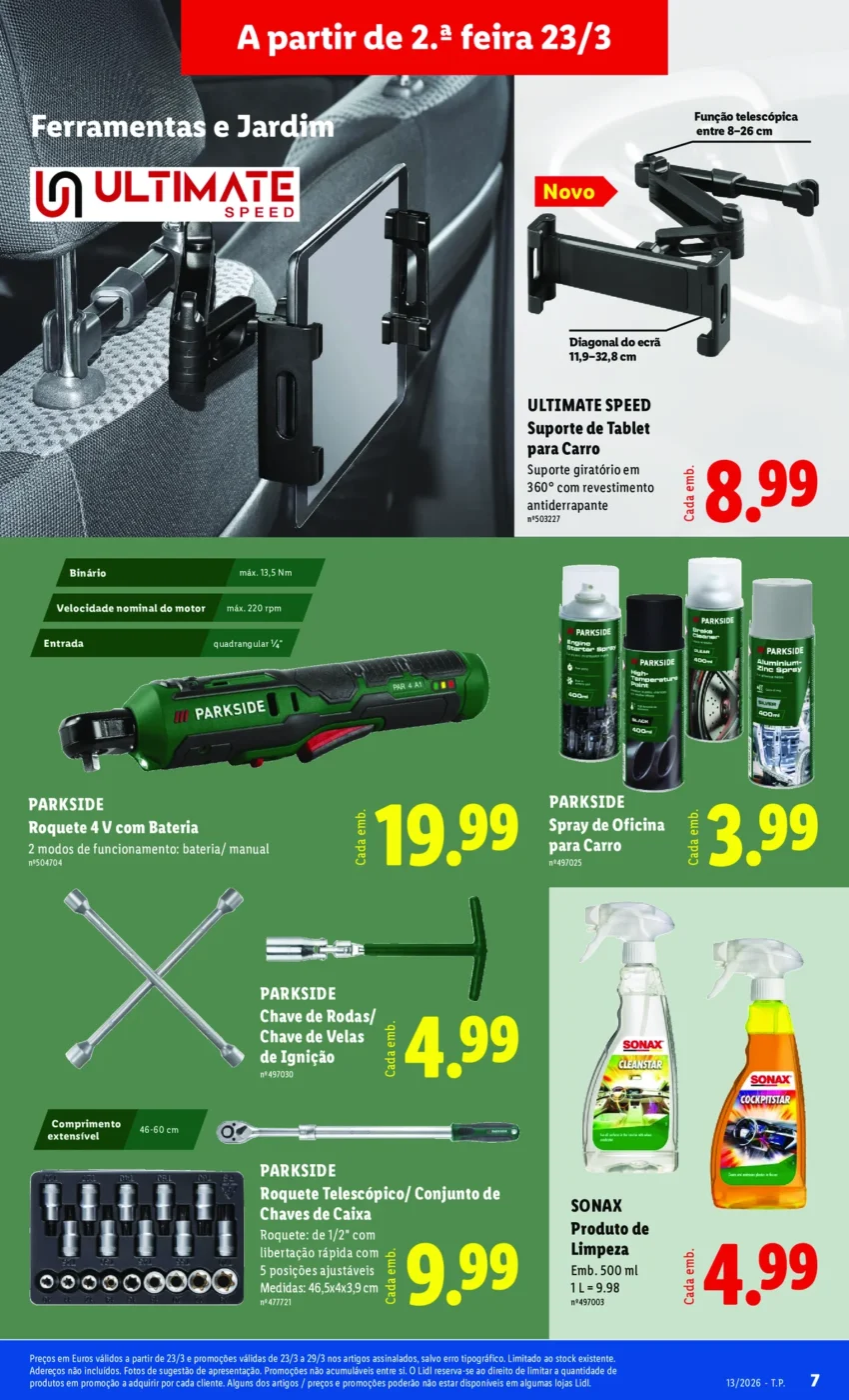 Página do Antevisão Folheto LiDL Novidades