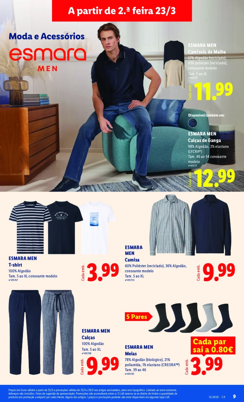 Página do Antevisão Folheto LiDL Novidades