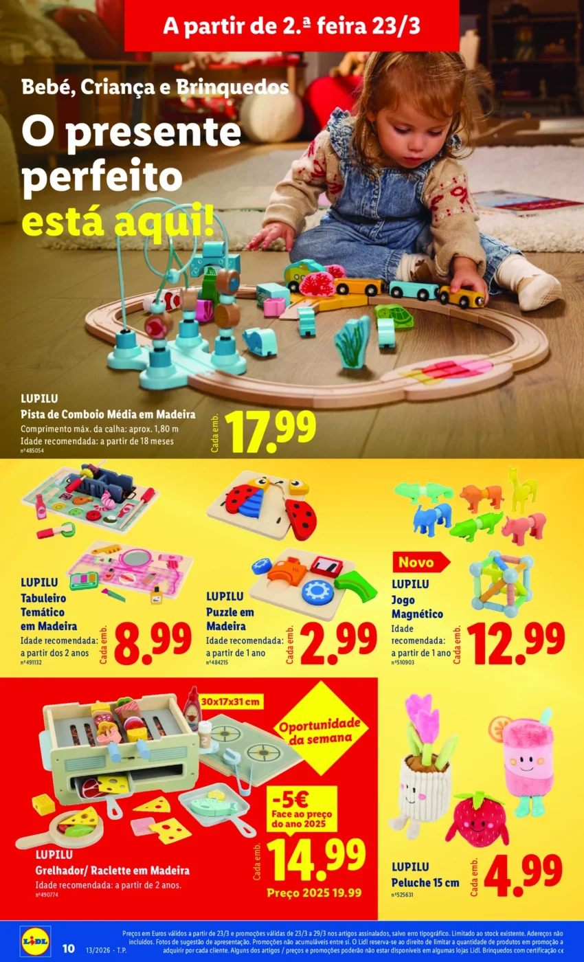 Página do Antevisão Folheto LiDL Novidades