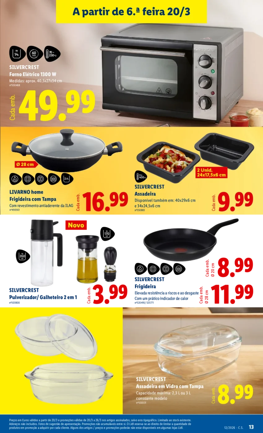 Página do Antevisão Folheto LiDL Novidades