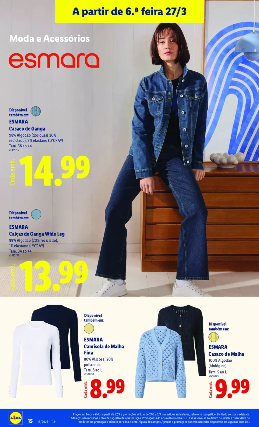 Página do Antevisão Folheto LiDL Novidades