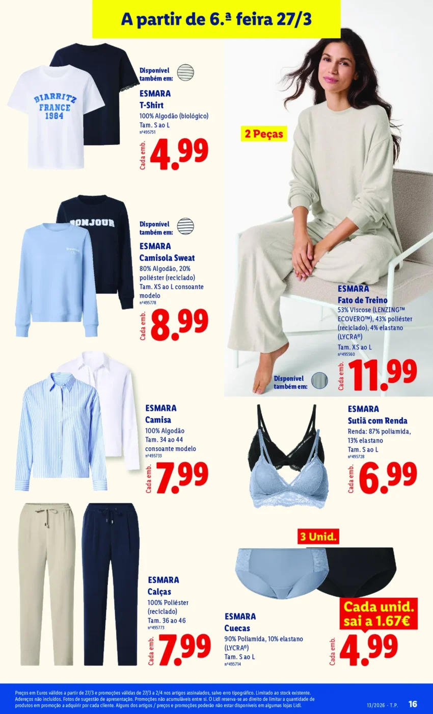 Página do Antevisão Folheto LiDL Novidades
