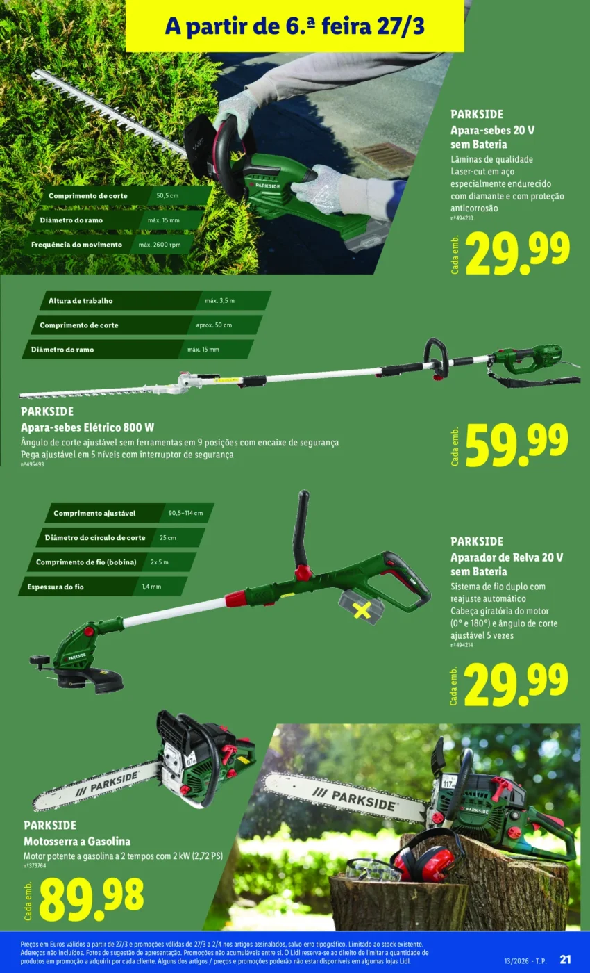 Página do Antevisão Folheto LiDL Novidades