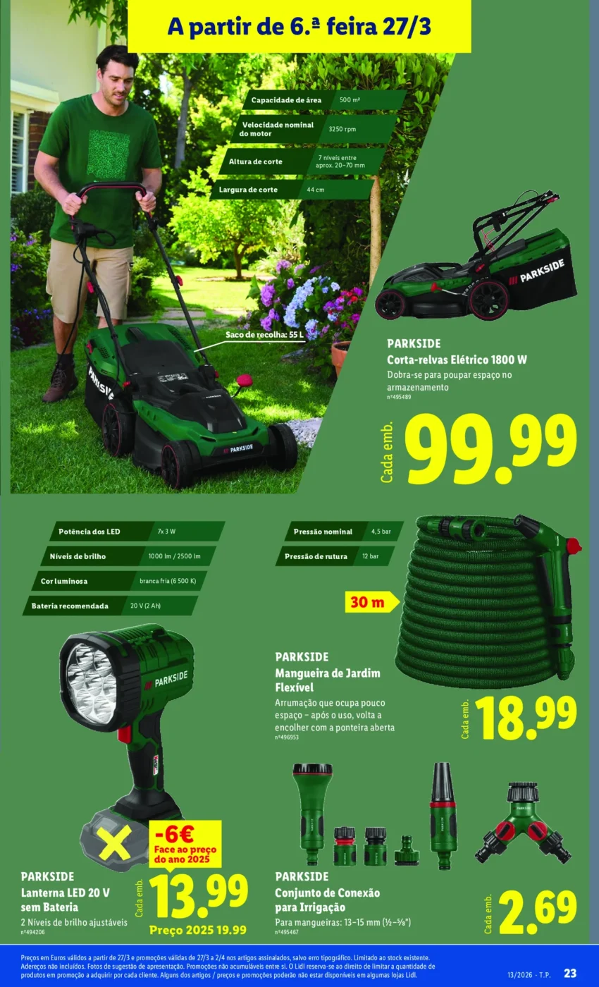 Página do Antevisão Folheto LiDL Novidades