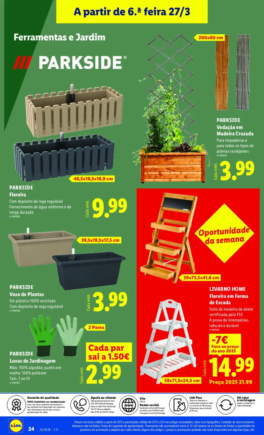 Página do Antevisão Folheto LiDL Novidades