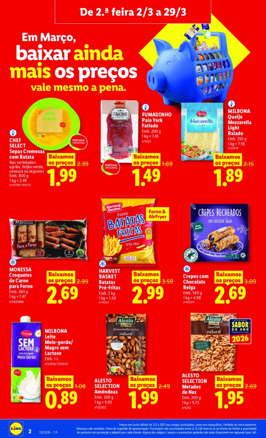 Página do Antevisão Folheto LiDL Promoções