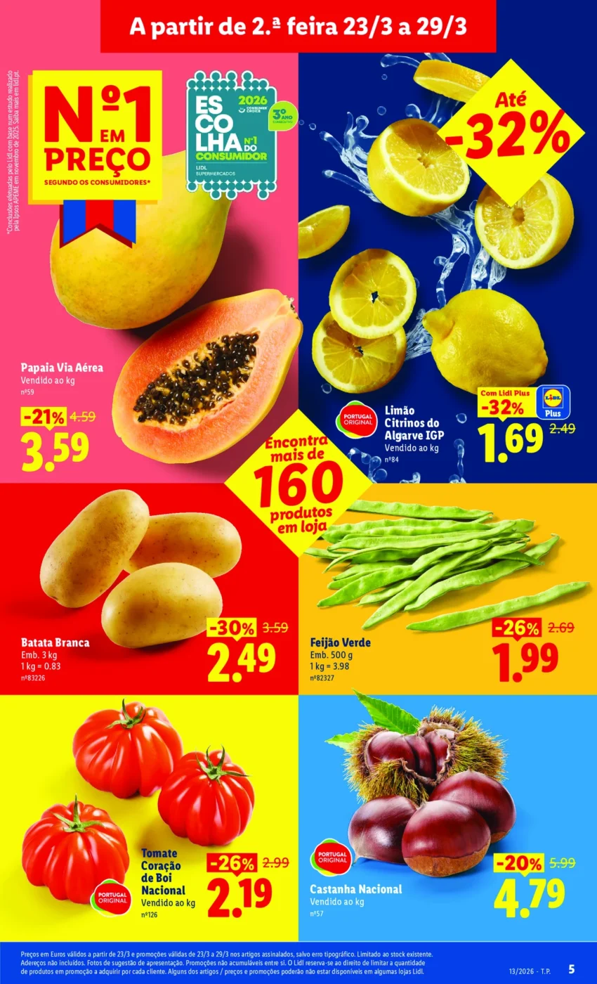 Página do Antevisão Folheto LiDL Promoções