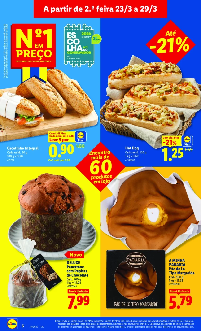 Página do Antevisão Folheto LiDL Promoções