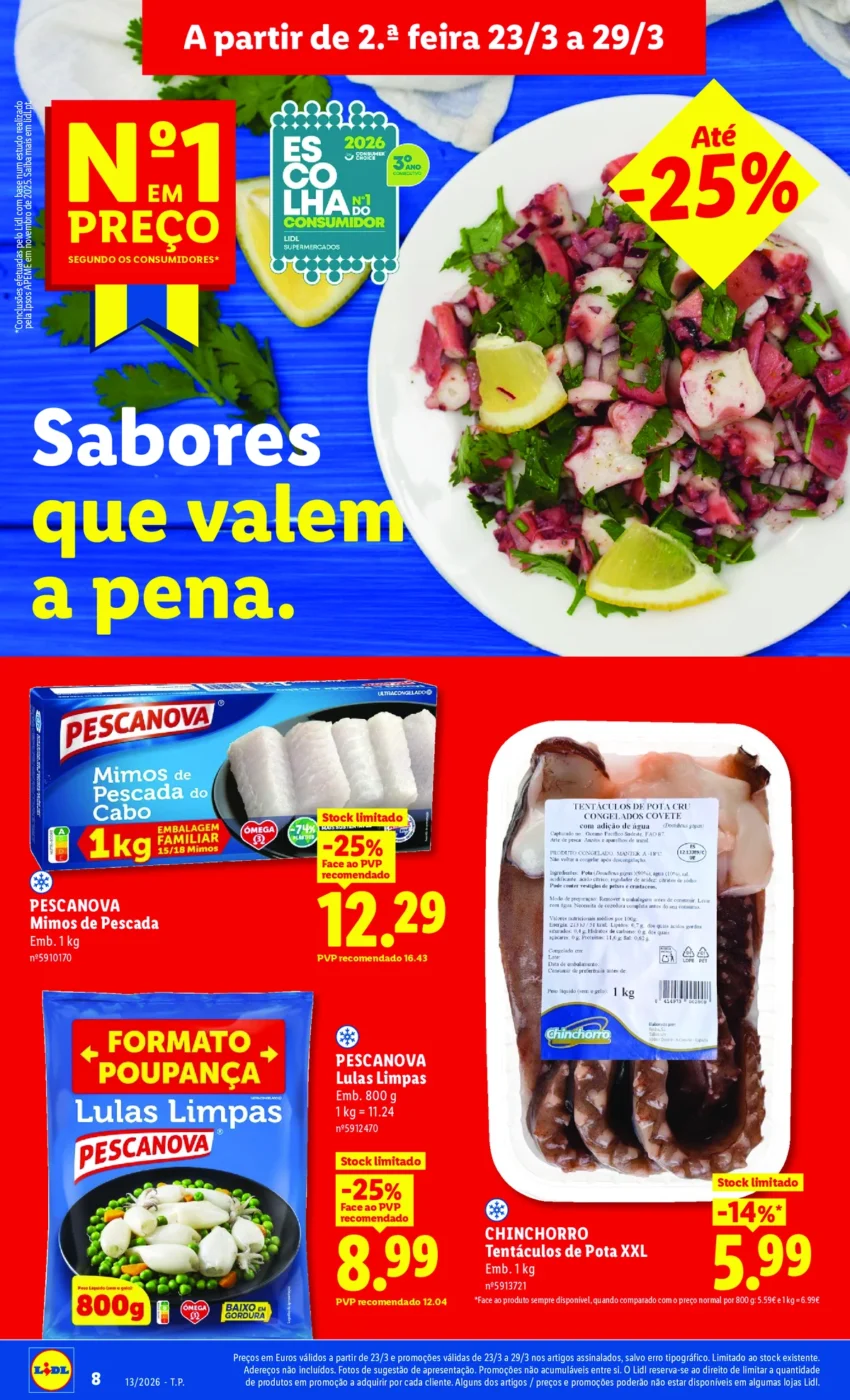 Página do Antevisão Folheto LiDL Promoções