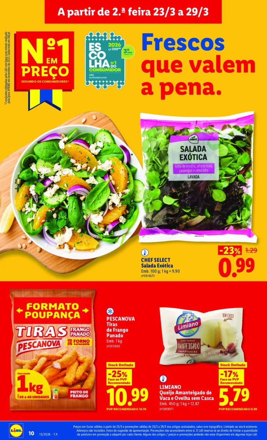 Página do Antevisão Folheto LiDL Promoções