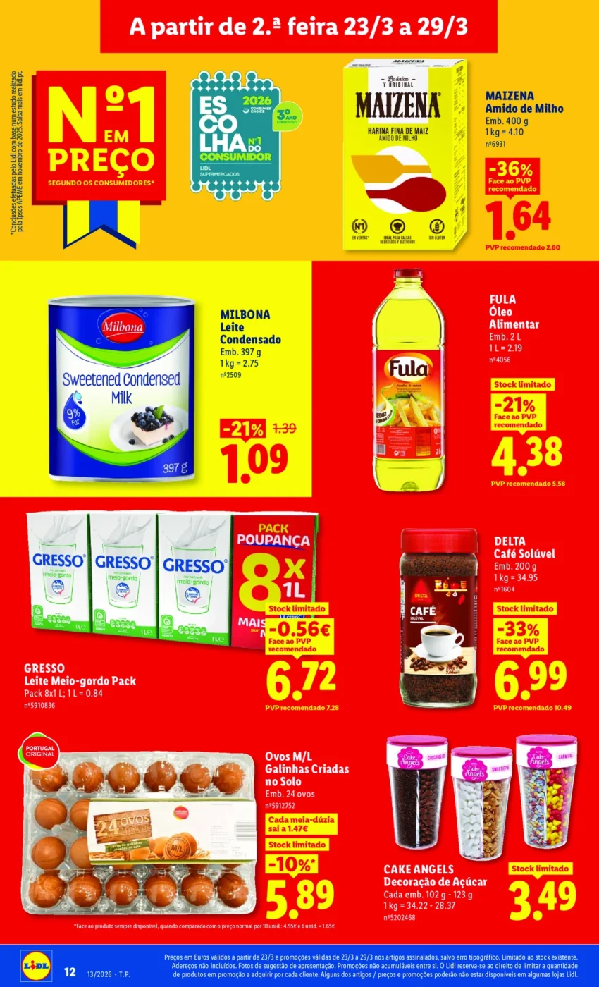 Página do Antevisão Folheto LiDL Promoções