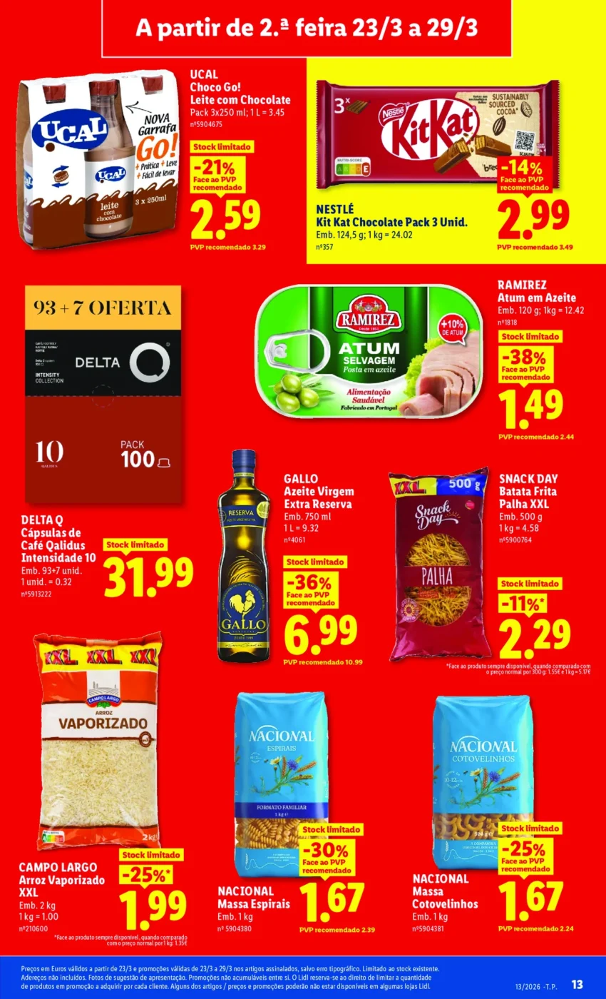 Página do Antevisão Folheto LiDL Promoções