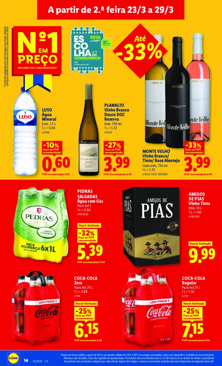 Página do Antevisão Folheto LiDL Promoções