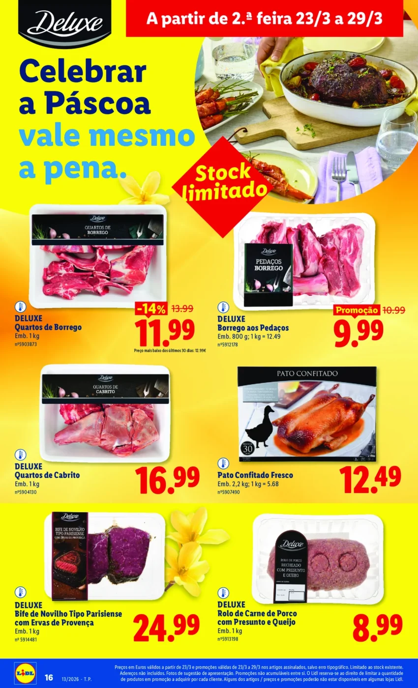 Página do Antevisão Folheto LiDL Promoções