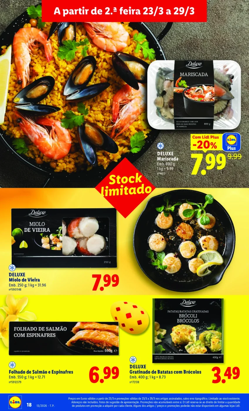 Página do Antevisão Folheto LiDL Promoções