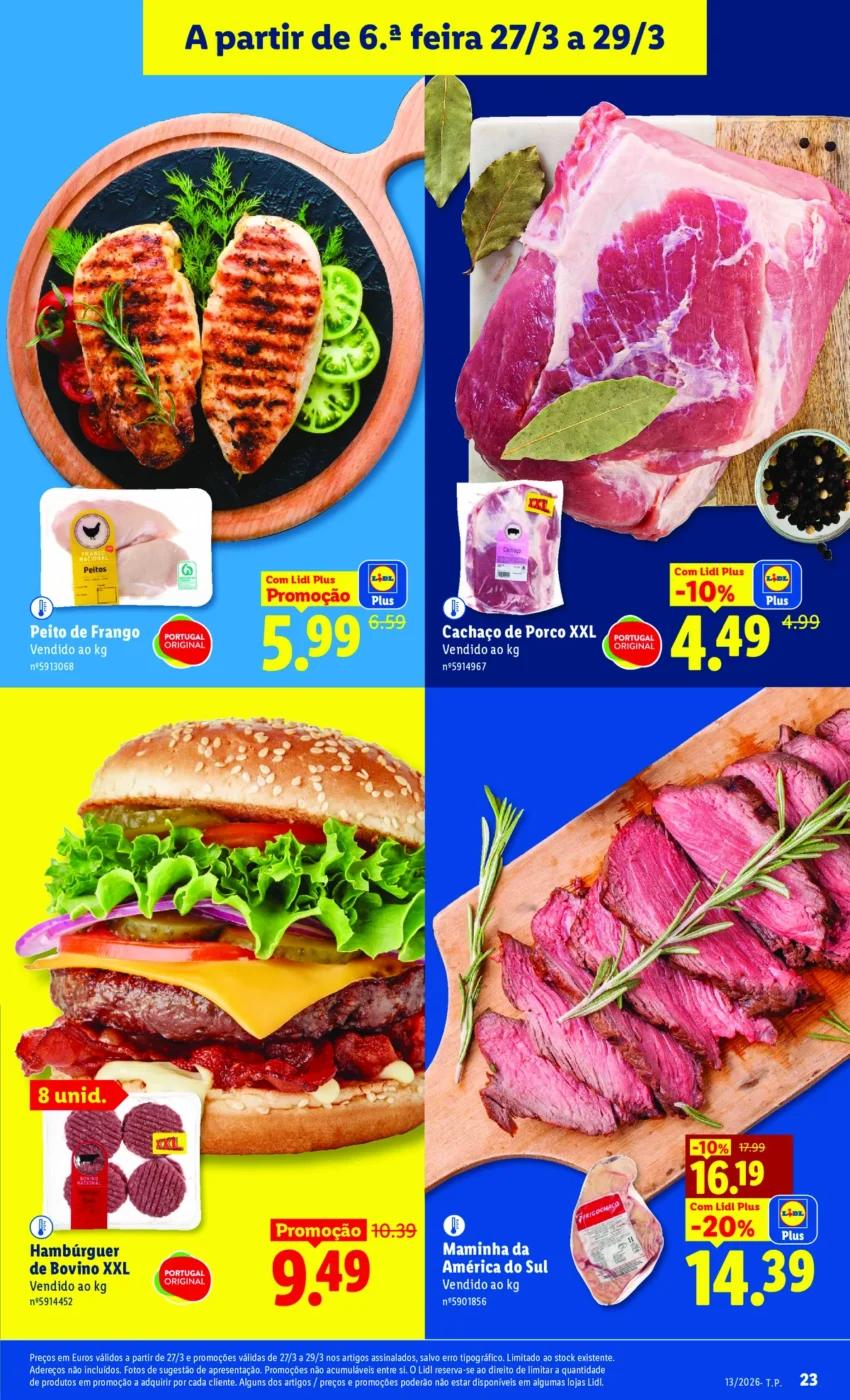 Página do Antevisão Folheto LiDL Promoções