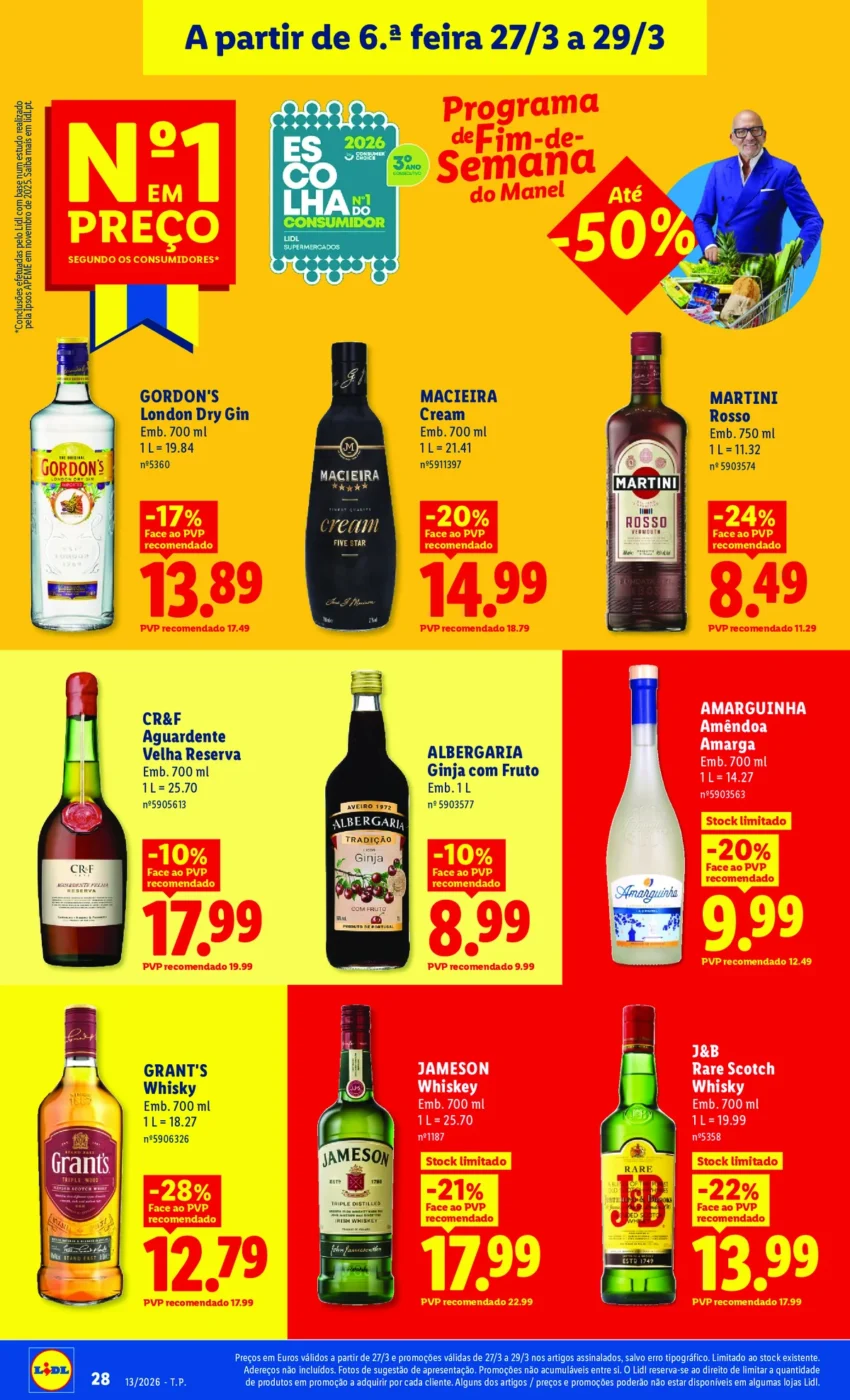 Página do Antevisão Folheto LiDL Promoções