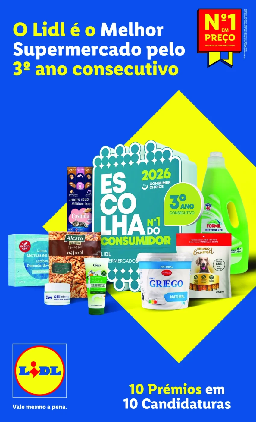 Página do Antevisão Folheto LiDL Promoções