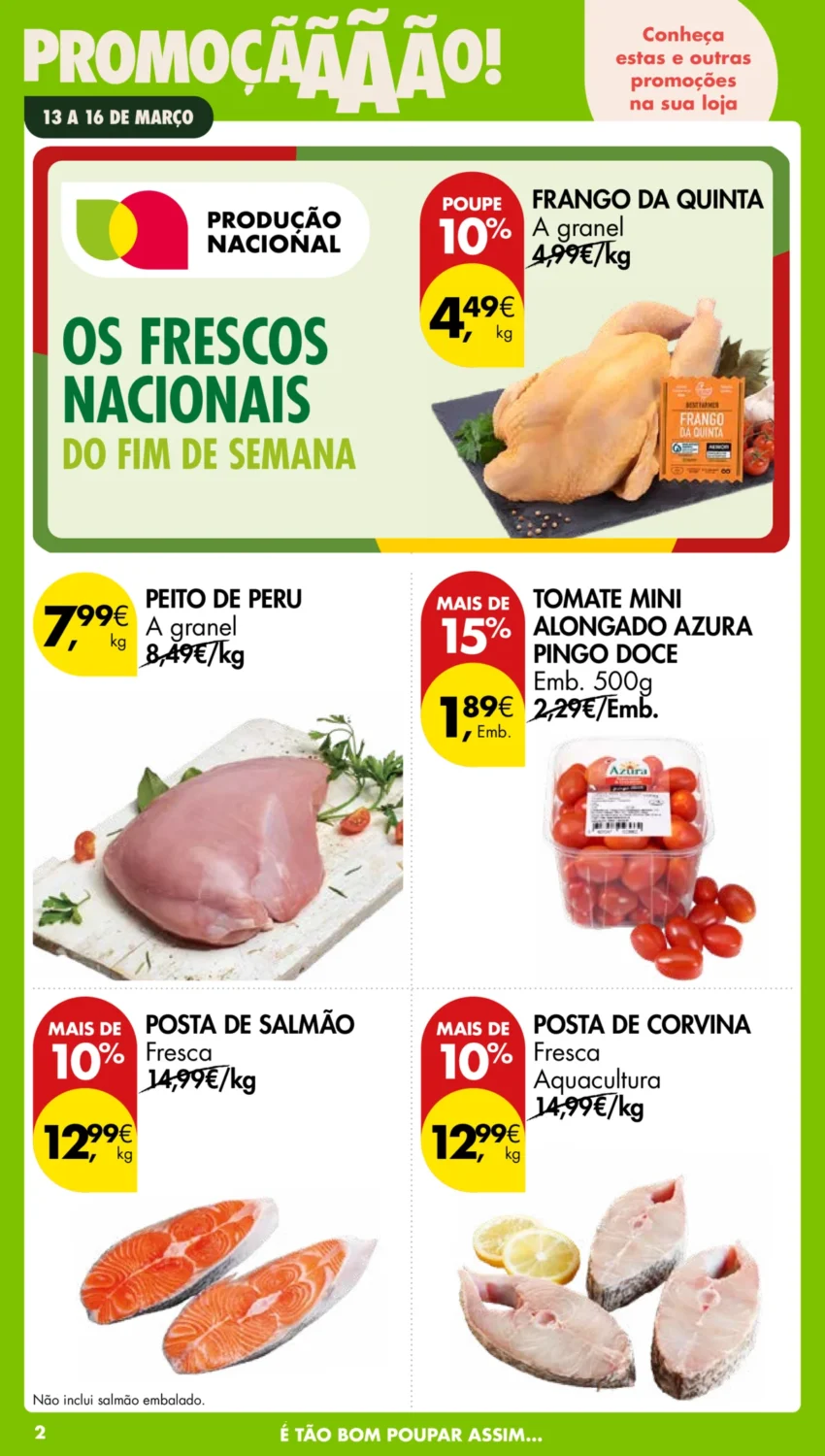 Página do Antevisão Folheto Pingo Doce Fim Semana