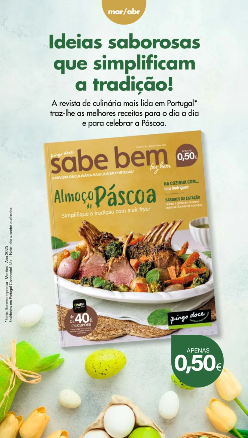 Página do Antevisão Folheto Pingo Doce Fim Semana