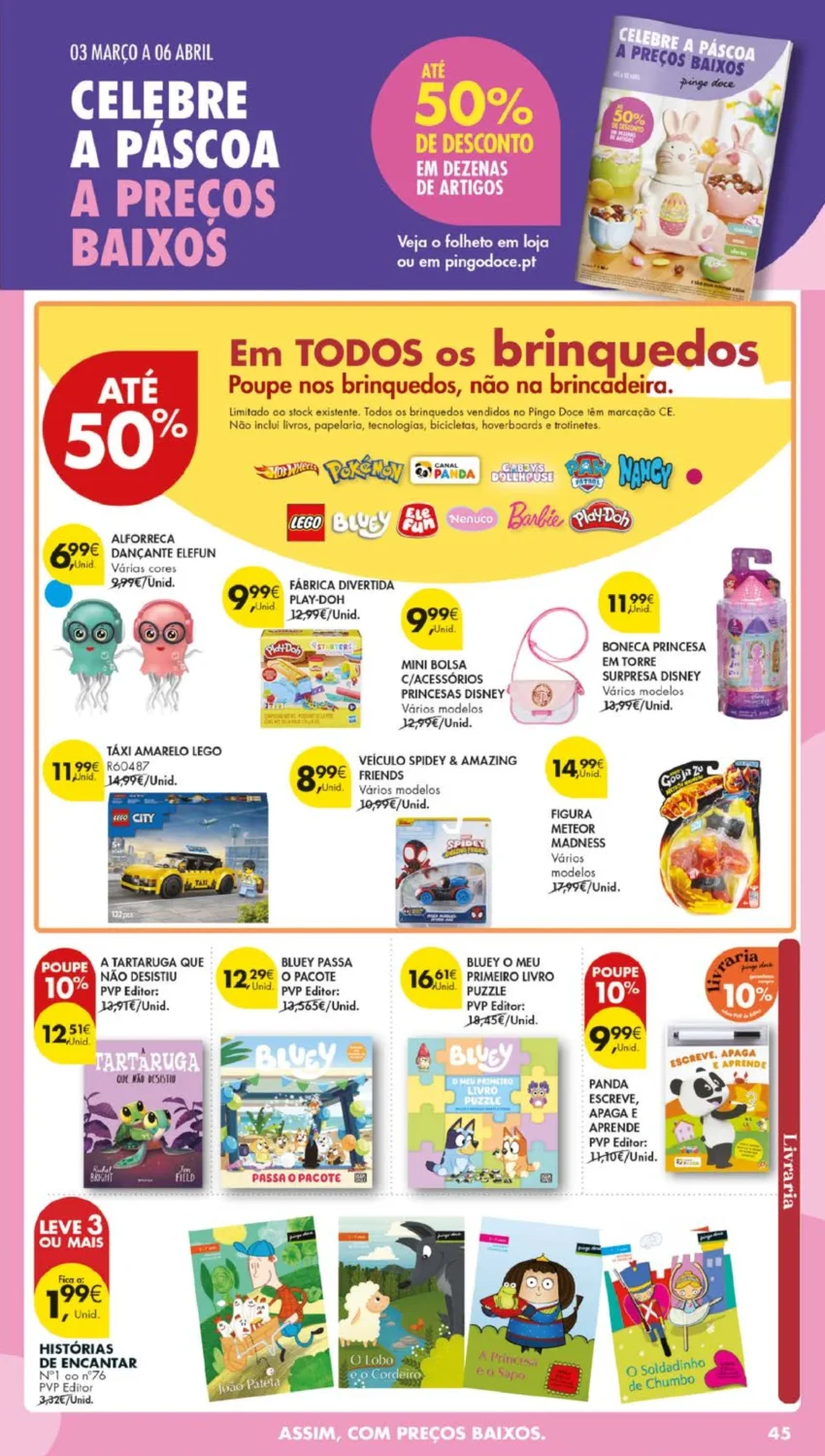 Página do Antevisão Folheto Pingo Doce
