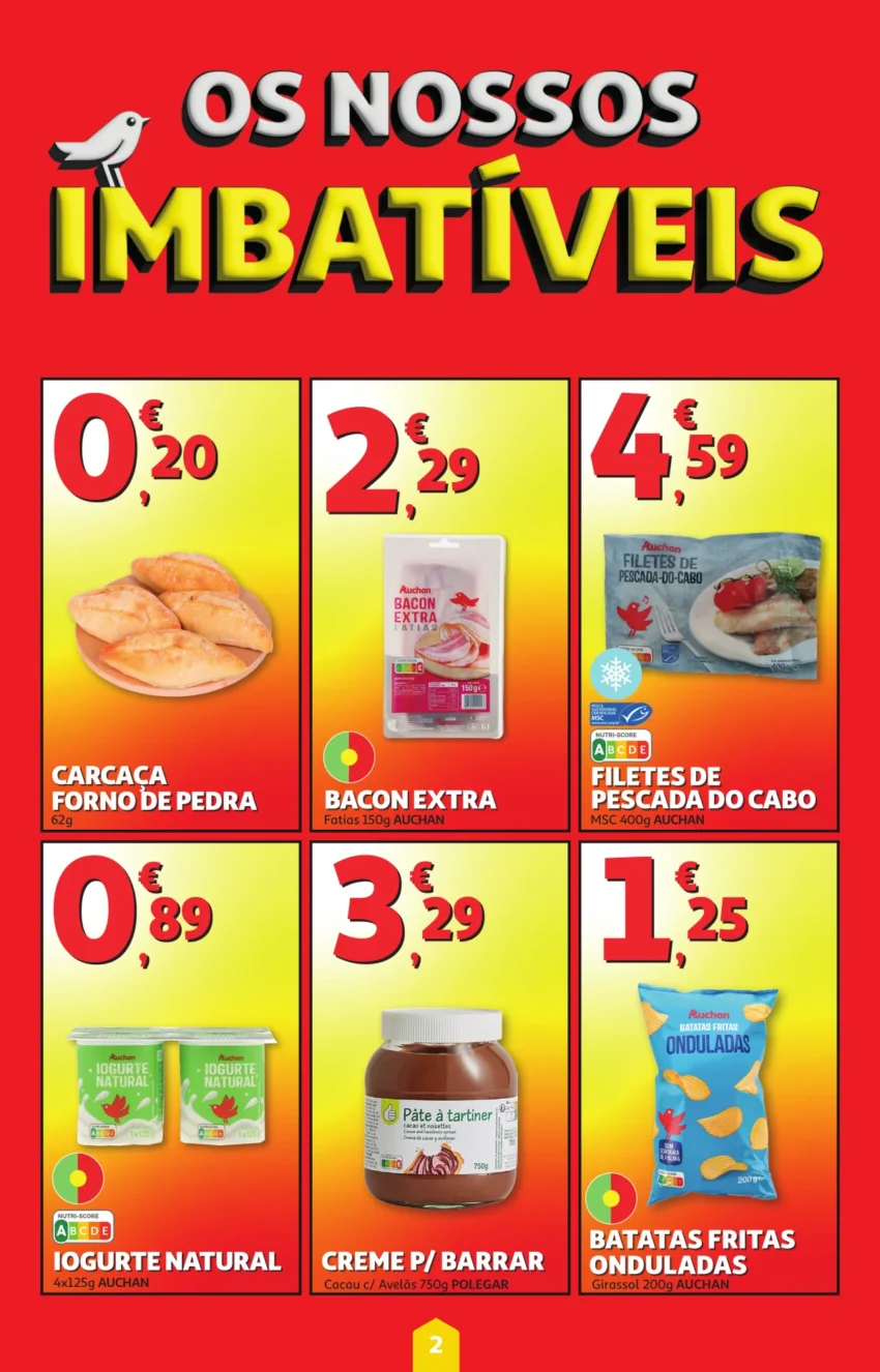 Página do Folheto Auchan
